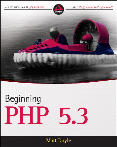 Cover: Beginning PHP 5.3