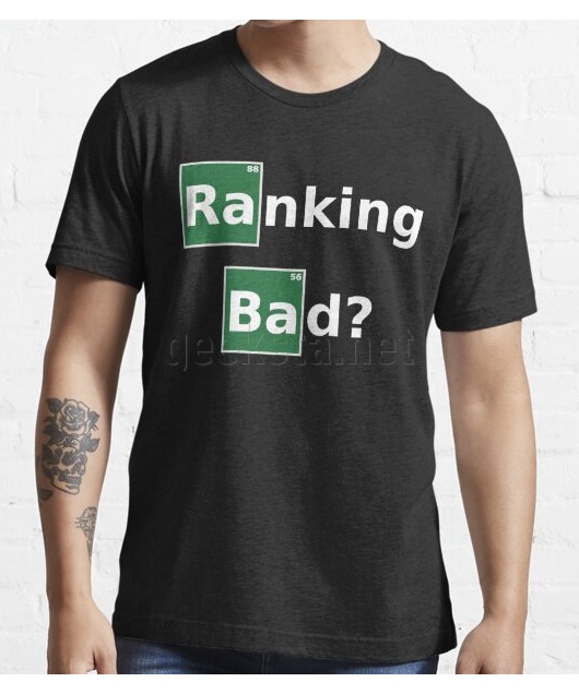 Ranking Bad? Funny White Design for SEO Experts/Online Marketers