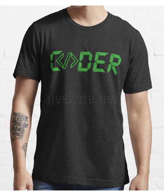 C</>der - Green Digial Font Design for People who Write Code