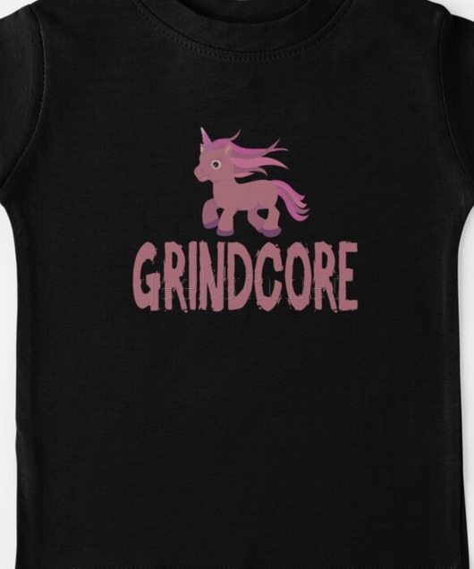 GRINDCORE Unicorn Funny Design for Fans of Heavy Music