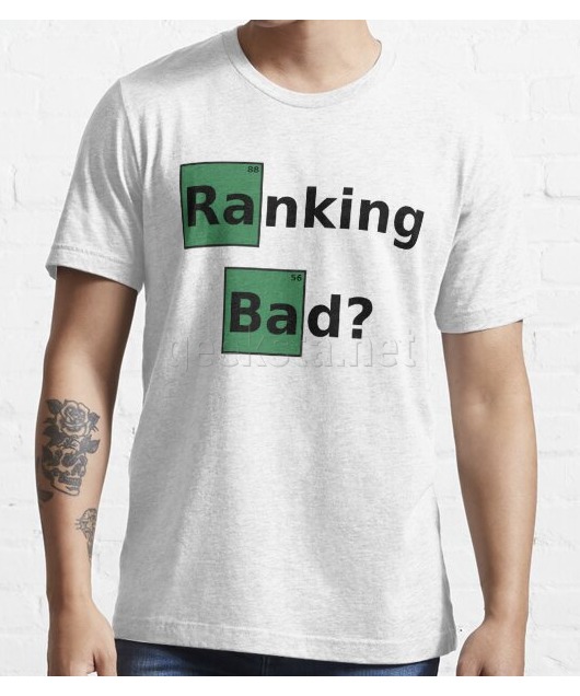 Ranking Bad? Funny Black Design for SEO Experts/Online Marketers