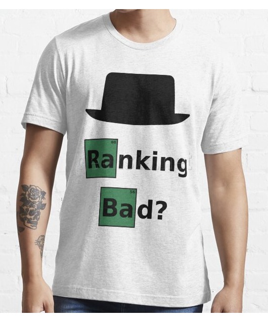 Ranking Bad? Black Hat SEO - Parody Design for Online Marketers