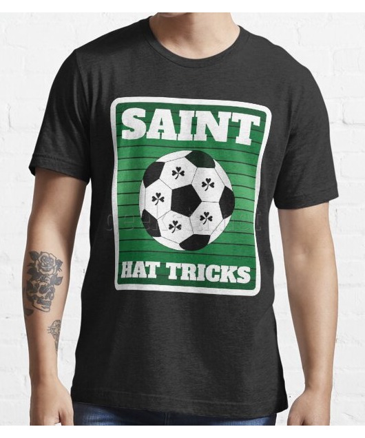 St. Patrick's Day Saint Hat Tricks Football/Soccer Design