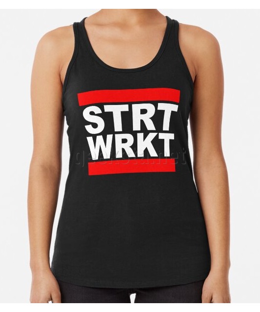 STRT WRKT Cool Design For Fit People Doing Street Workout