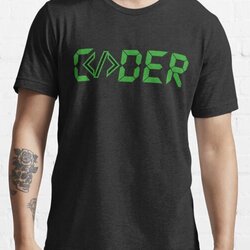 C</>der - Green Digial Font Design for People who Write Code