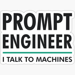 Prompt Engineer I Talk to Machines AI/ML Geek & Nerd Design